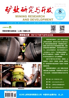 矿业研究与开发封面